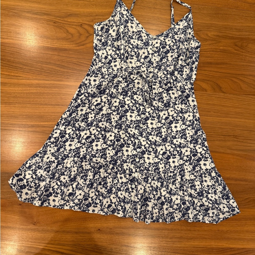 Rails Navy and White Floral Eleanor Dress